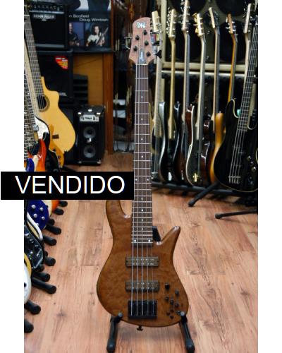 Fodera Emperor V Deluxe Walnut 35